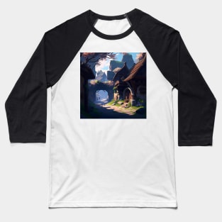 Medieval Magic Baseball T-Shirt